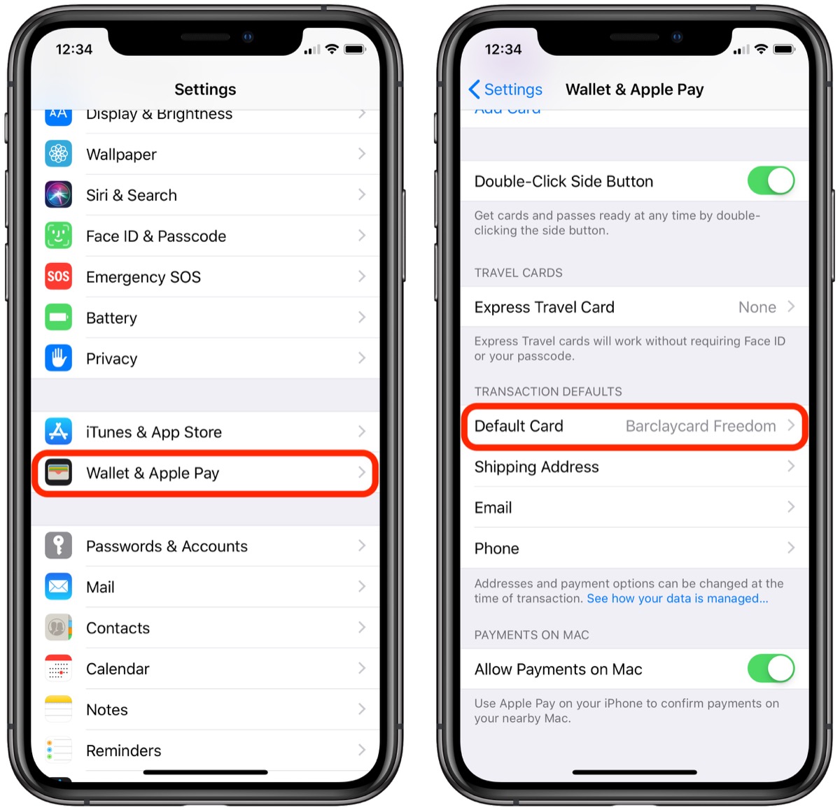 how-to-set-a-default-credit-card-remove-an-outdated-card-in-wallet-apple-pay-on-iphone