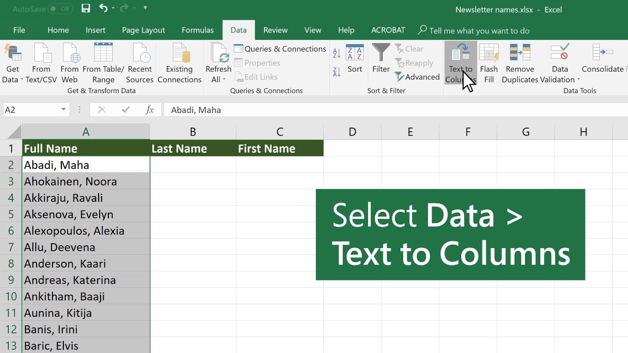 how-to-split-data-into-columns-in-excel