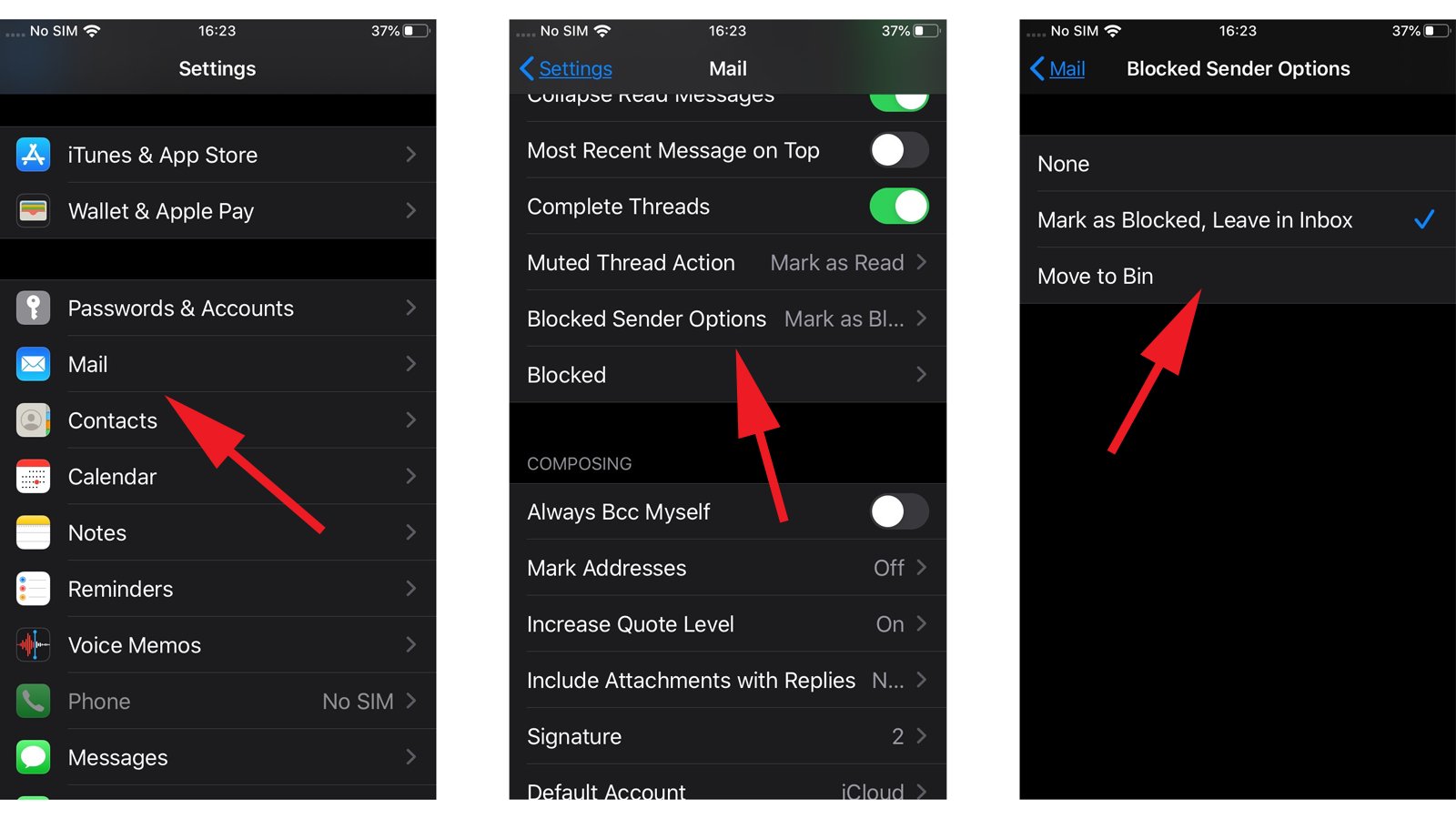 how-to-stop-email-going-to-junk-on-iphone