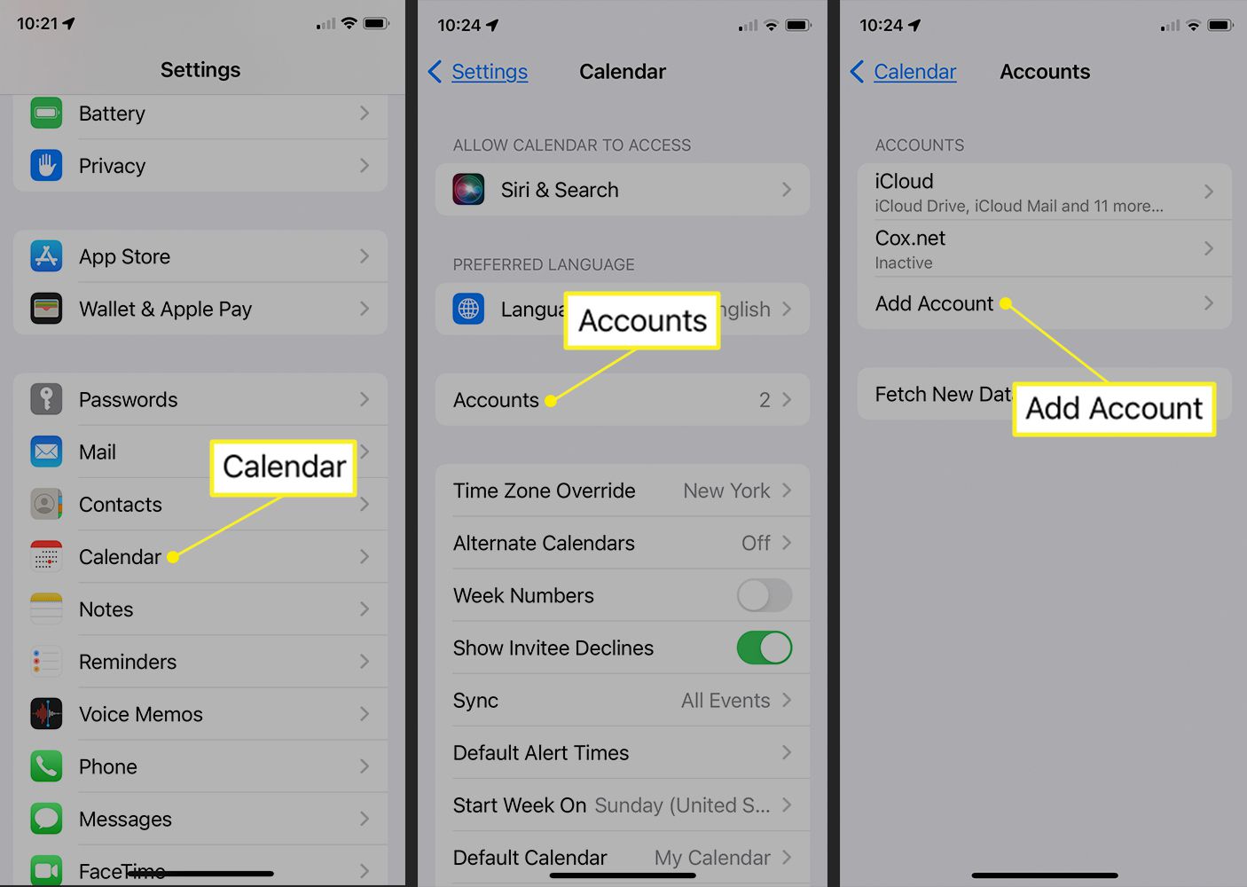 How to Sync Google Calendar with Apple Calendar on iPhone CellularNews