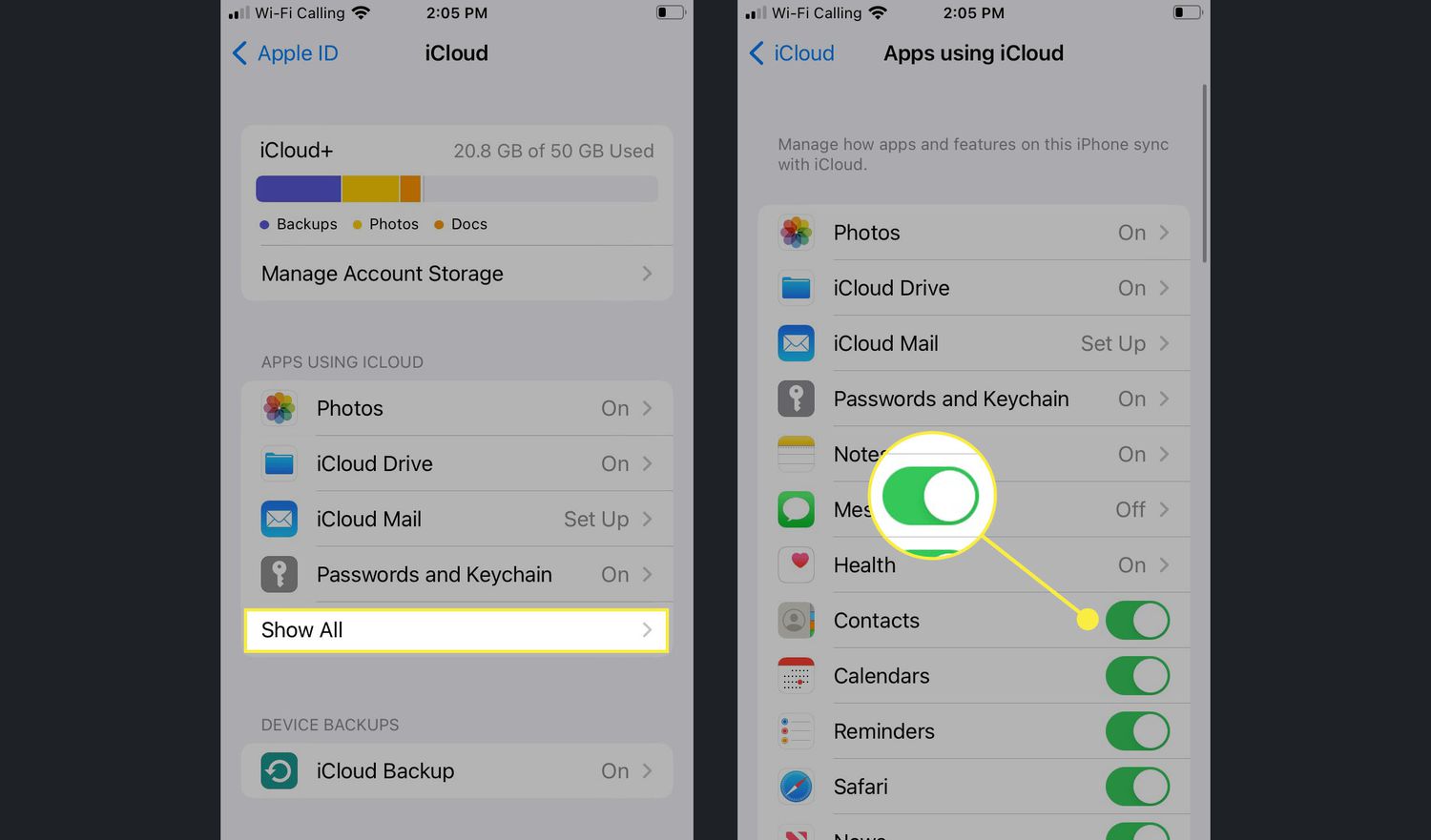 how-to-sync-google-contacts-with-icloud-2023
