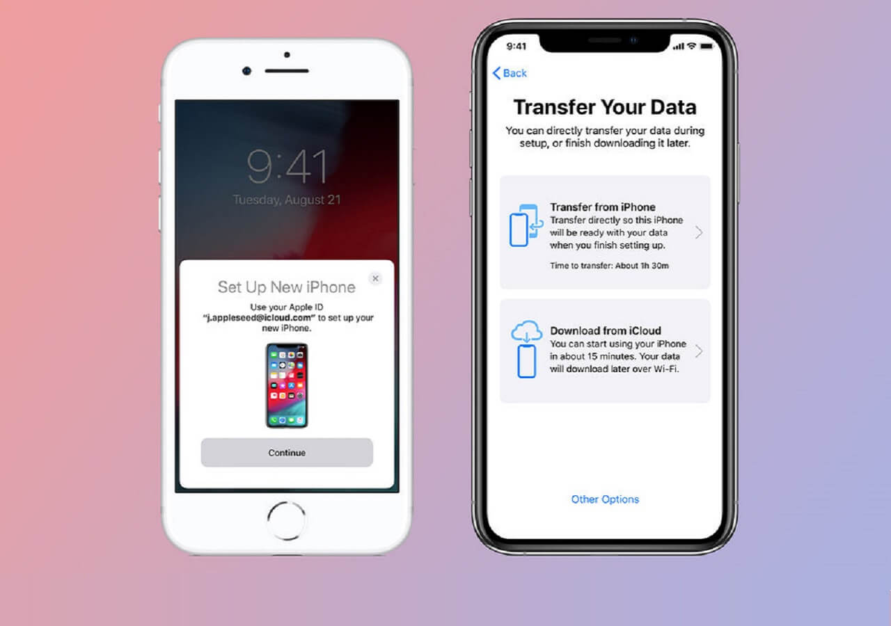 transfer data from one apple id to another reddit