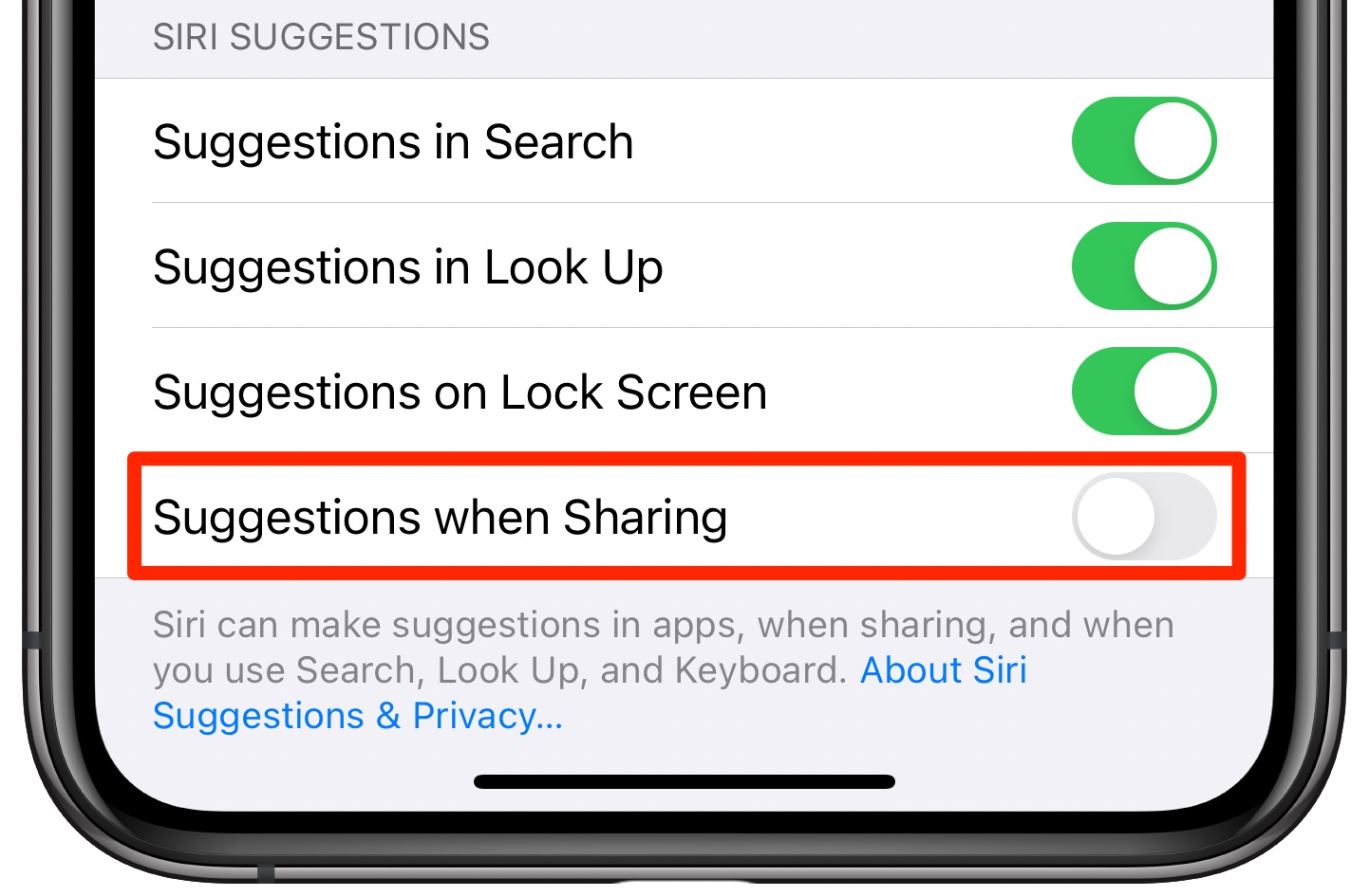how-to-turn-off-sharing-on-iphone