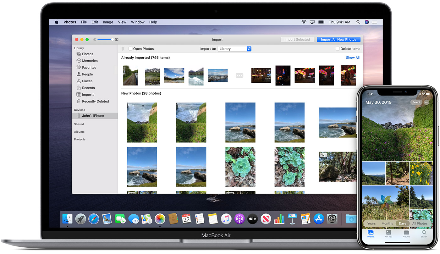 how-to-upload-photos-from-iphone-to-macbook
