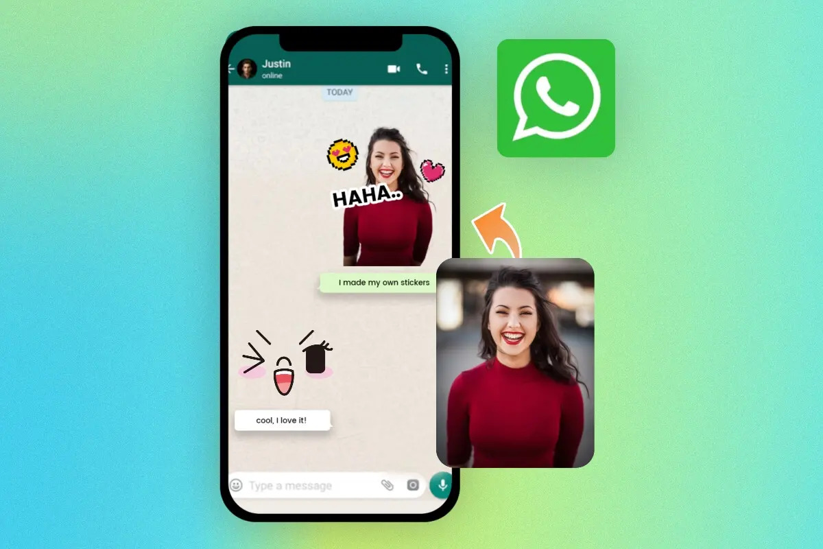 How do make and Send own sticker on WhatsApp – SMs2cHaT