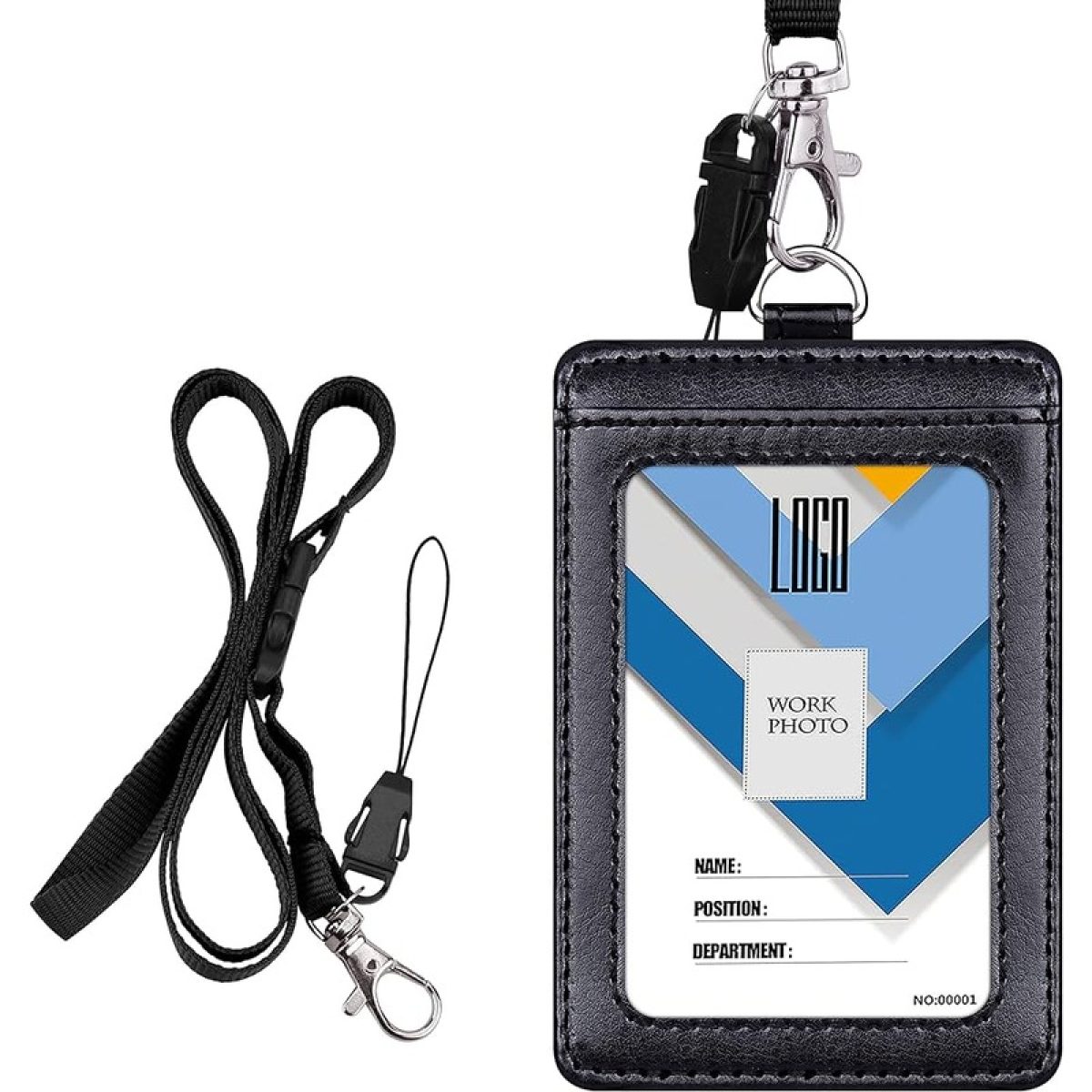 RFID Flip & Scan Card Holder :: Lanyard Xpress