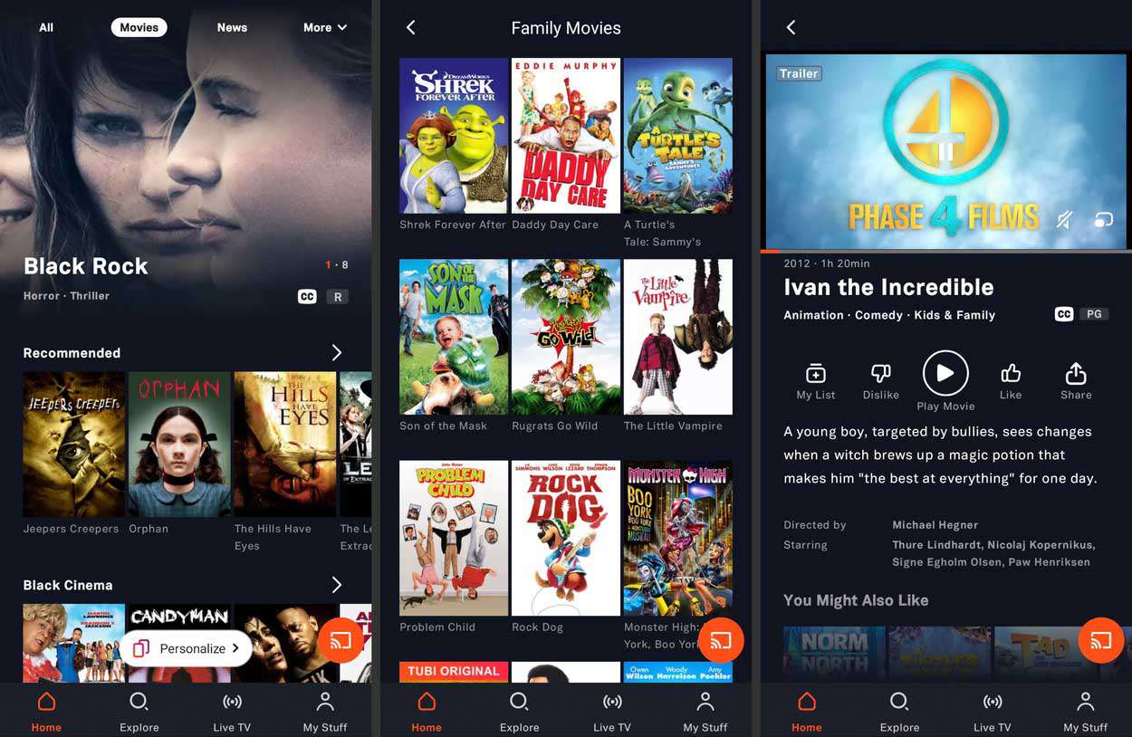 Best movie app for best sale smart tv