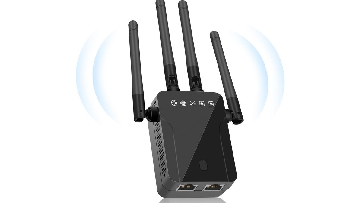 2023 Upgraded WiFi Extender Signal Booster for Home - up to 9956 sq.ft  Coverage - Long Range