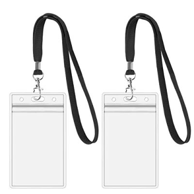 KINGSUM 3 Pack Lanyard with ID Holder Sets