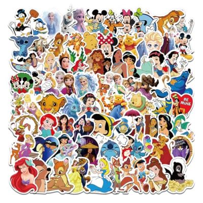  Disney Princess Stickers for Kids Girls Teens Cannity