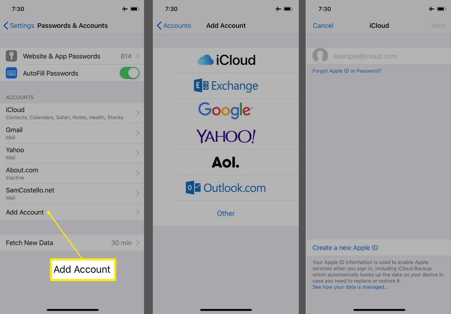 how-to-add-your-email-account-to-an-iphone