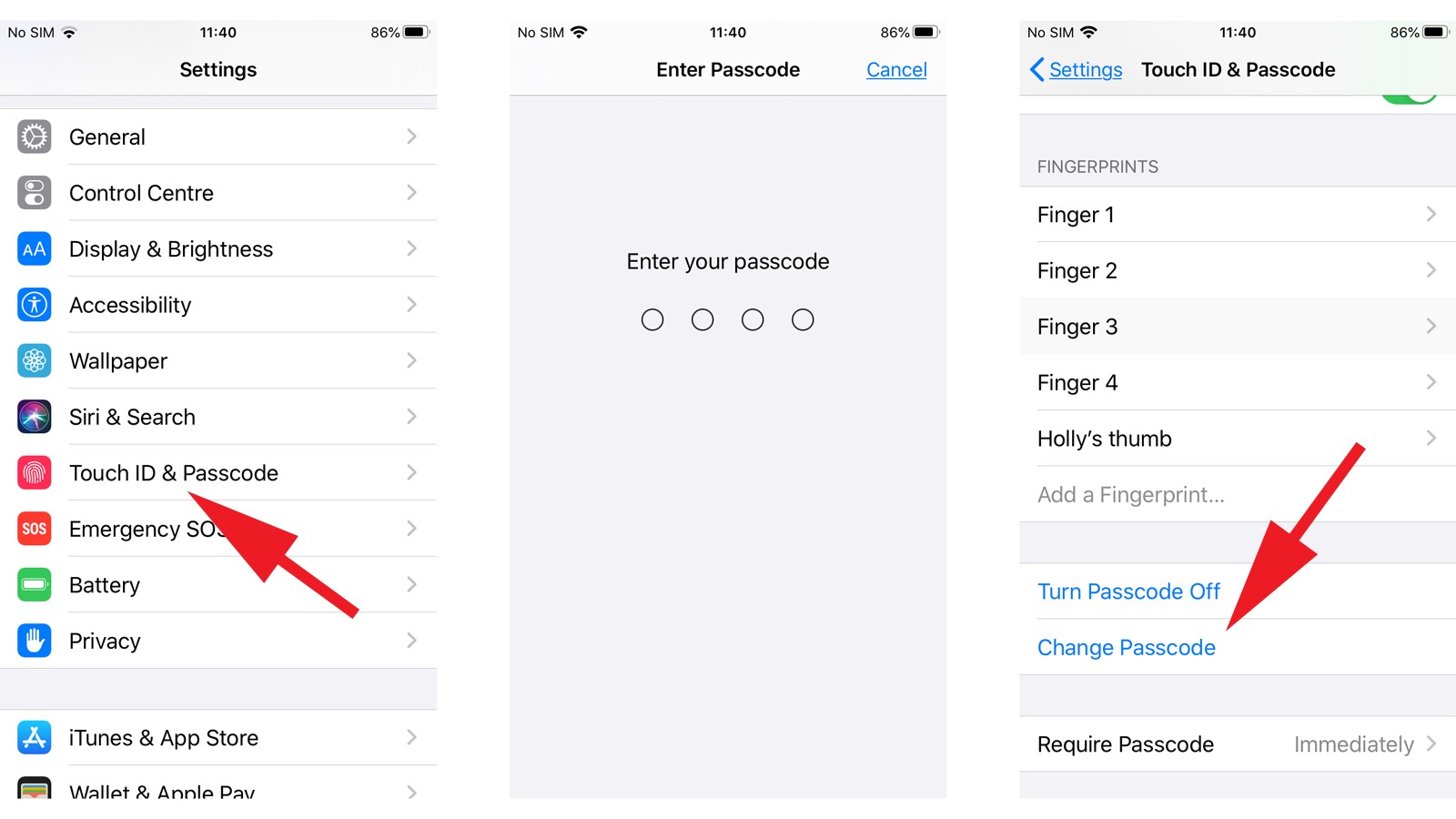 how-to-change-phone-pin-iphone
