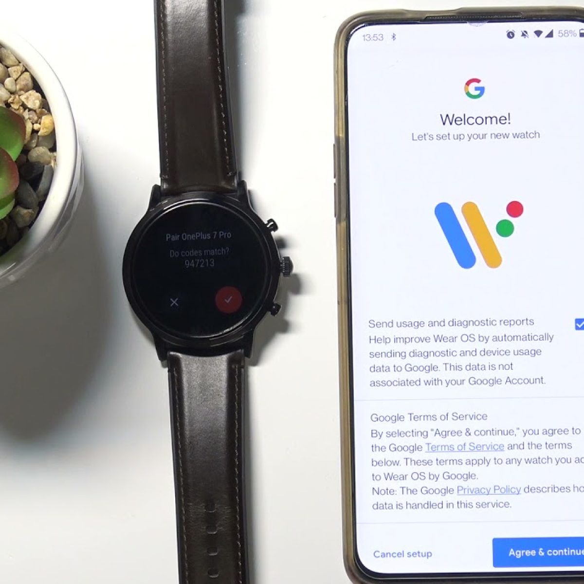 How to connect my discount fossil watch to new phone