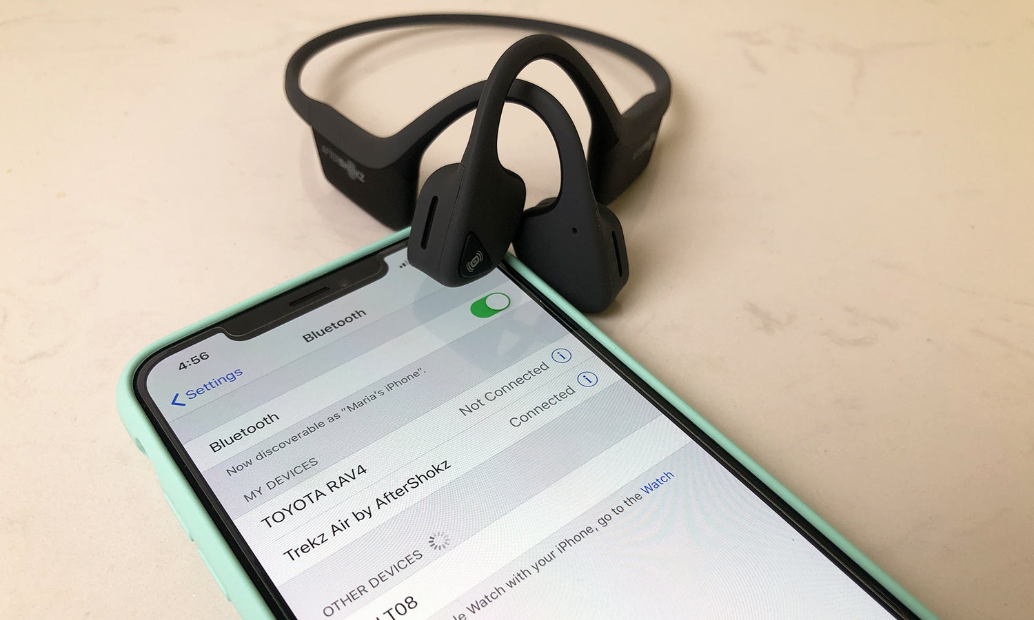 how-to-connect-my-aftershokz-to-my-phone