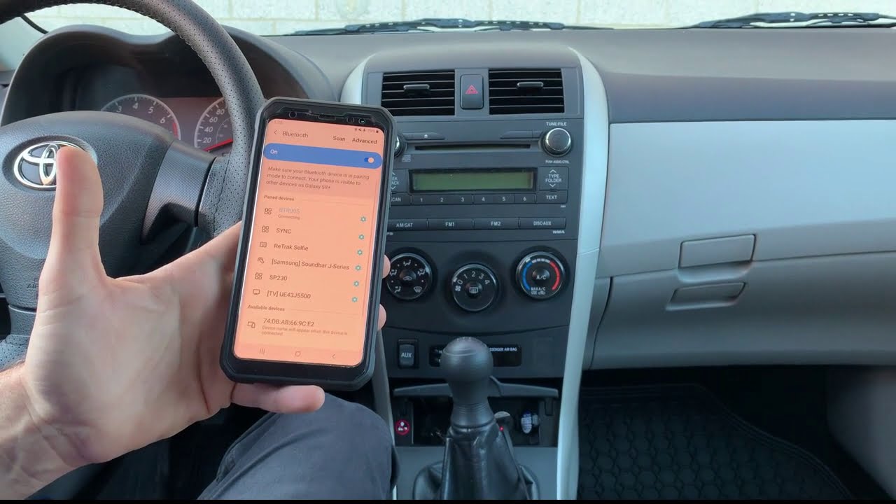 how-to-delete-phone-from-toyota-corolla-bluetooth