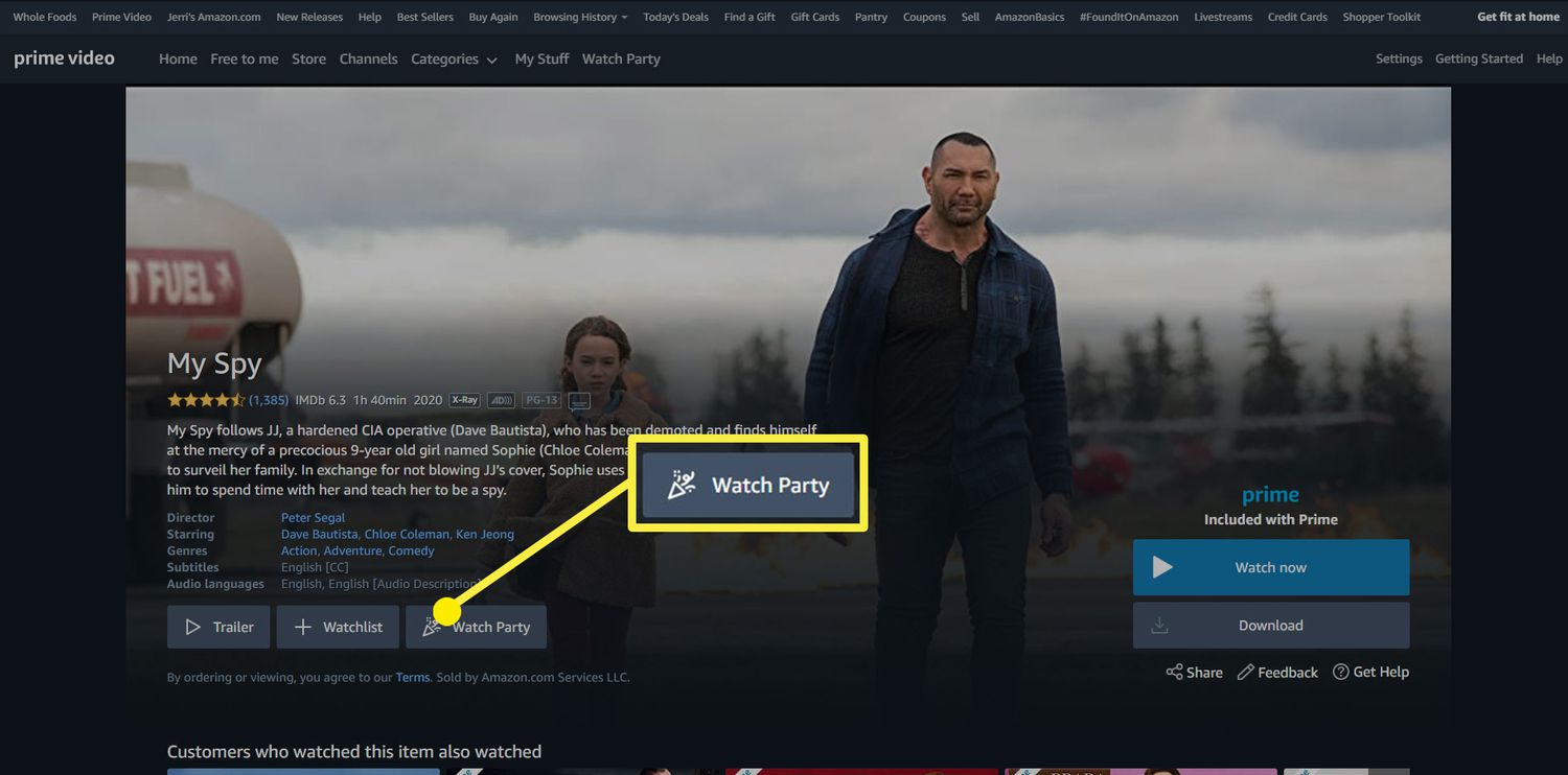 How to Host an Amazon Watch Party