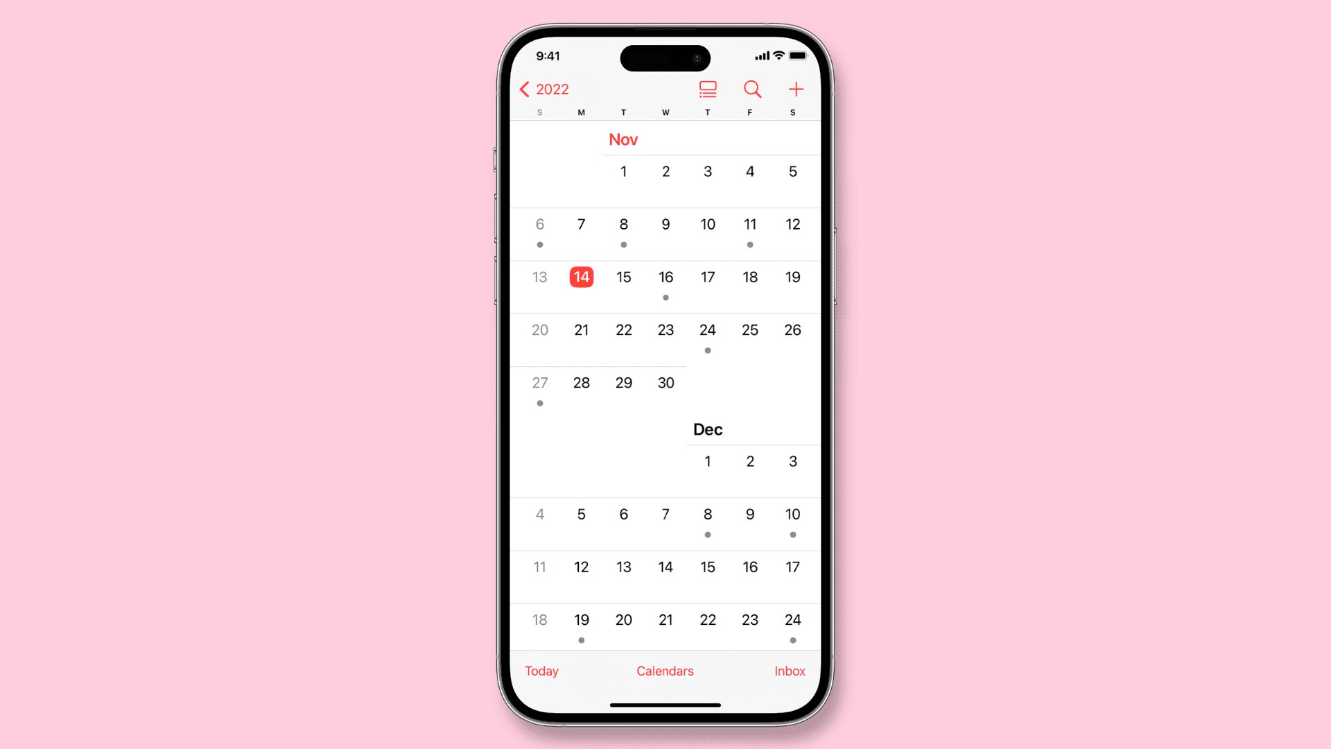 Calendar Is Blank On Iphone 