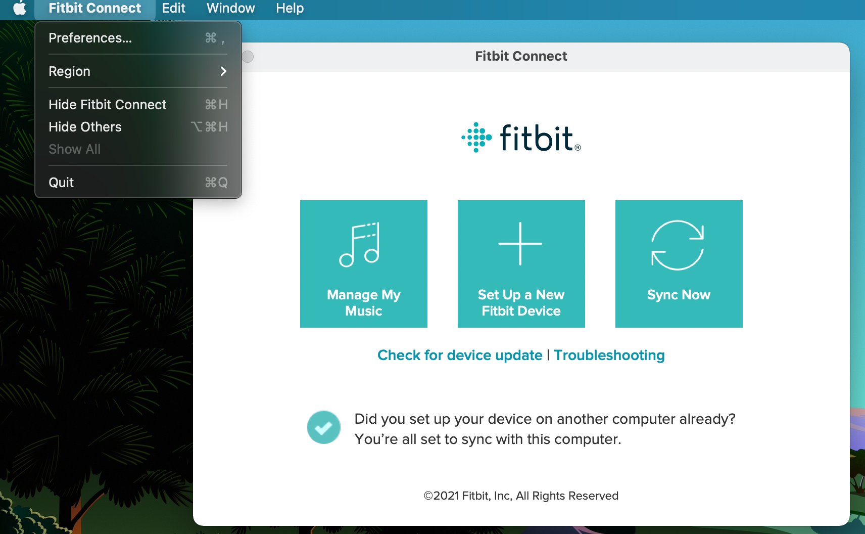 how-to-remove-fitbit-connect-from-mac