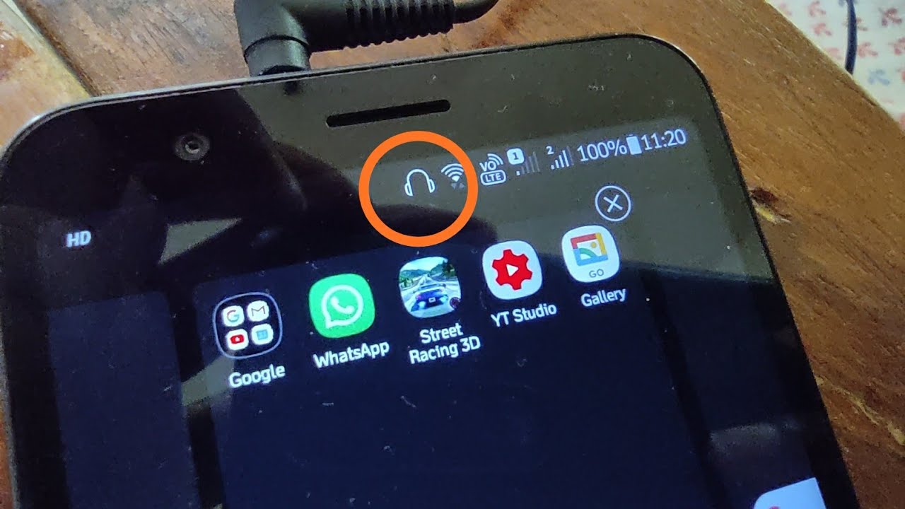 how-to-remove-the-headset-icon-on-my-phone