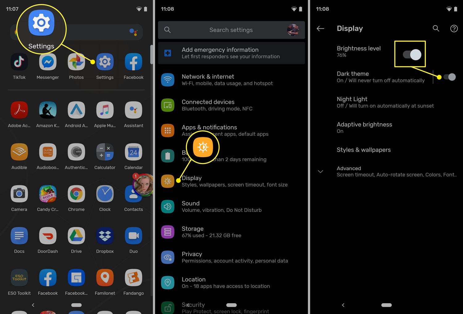 how-to-turn-on-dark-theme-in-android-10