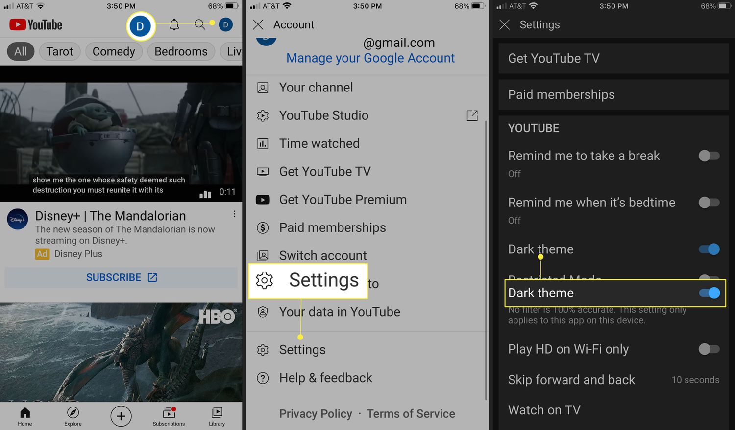 how-to-turn-on-youtubes-dark-theme-on-android-and-ios