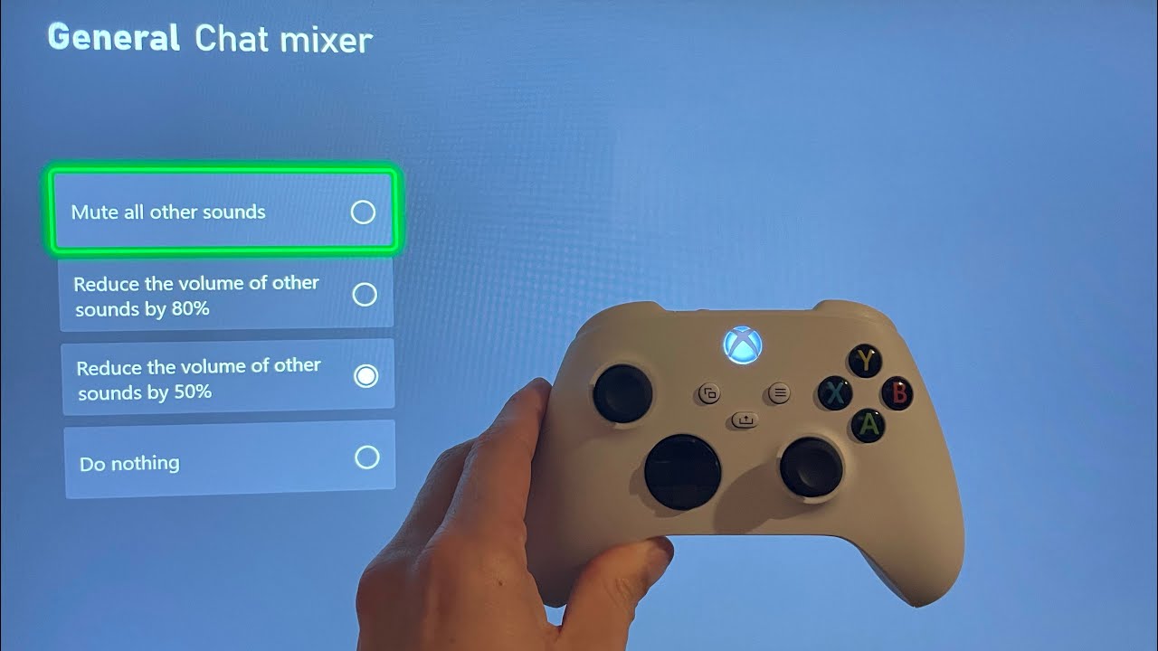 what-is-headset-chat-mixer-on-xbox