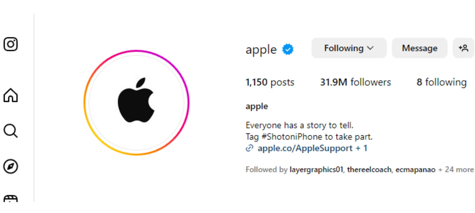 apples-instagram-account-is-live-includes-photo-marketing-campaign
