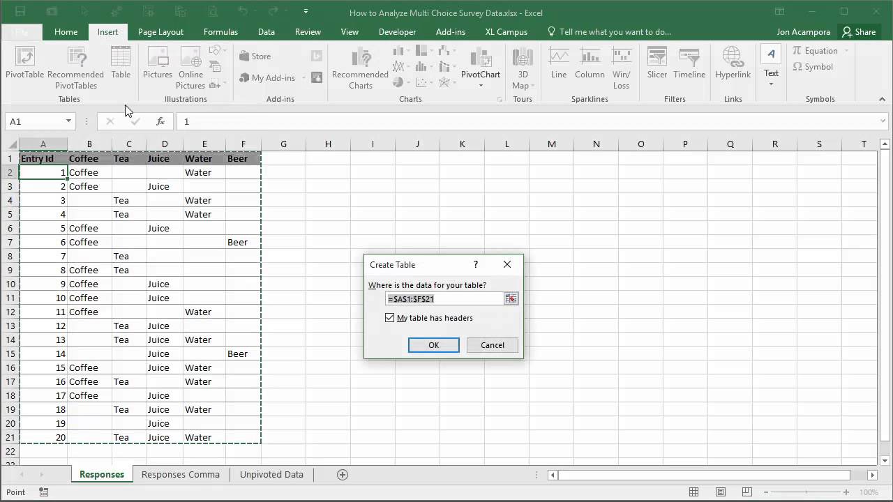 How To Analyze Survey Data In Excel Cellularnews 2118