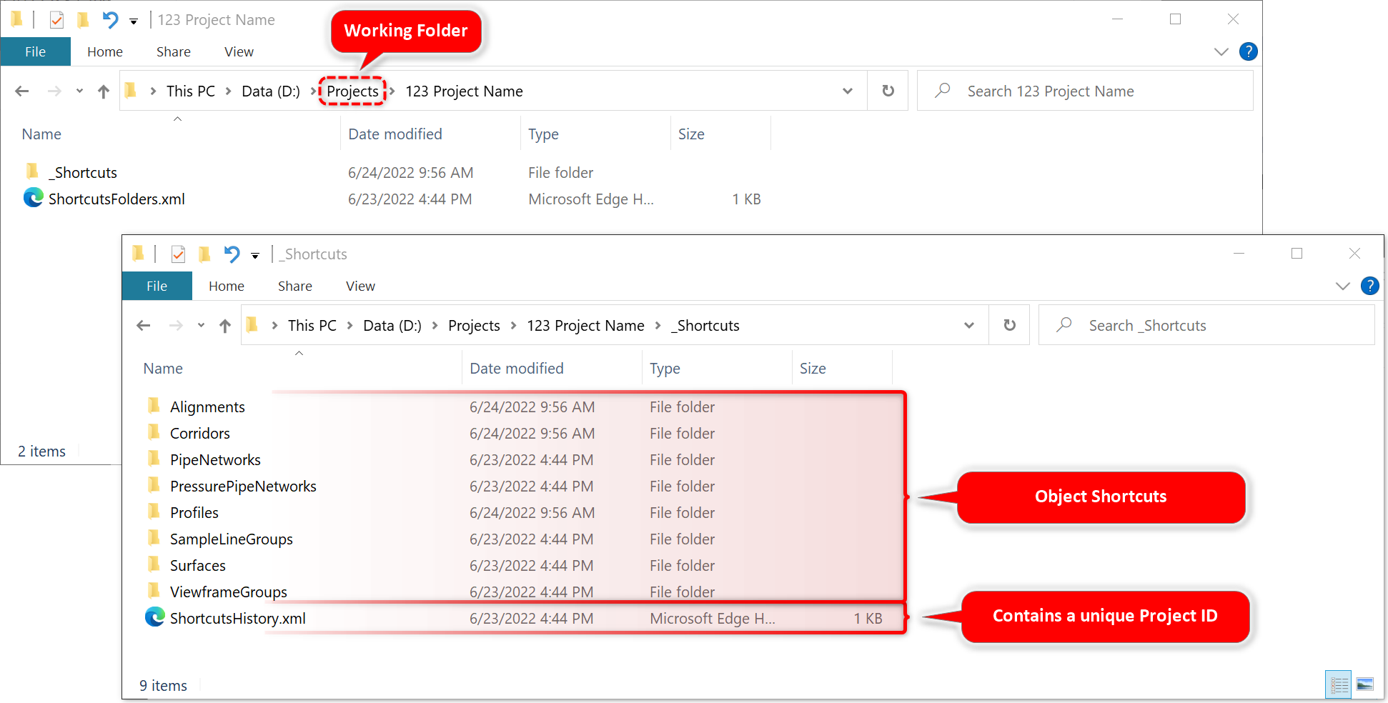 how-to-create-a-data-shortcut-in-civil-3d