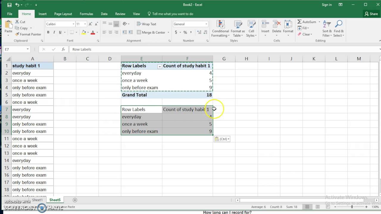 how-to-make-a-frequency-table-in-excel-with-categorical-data