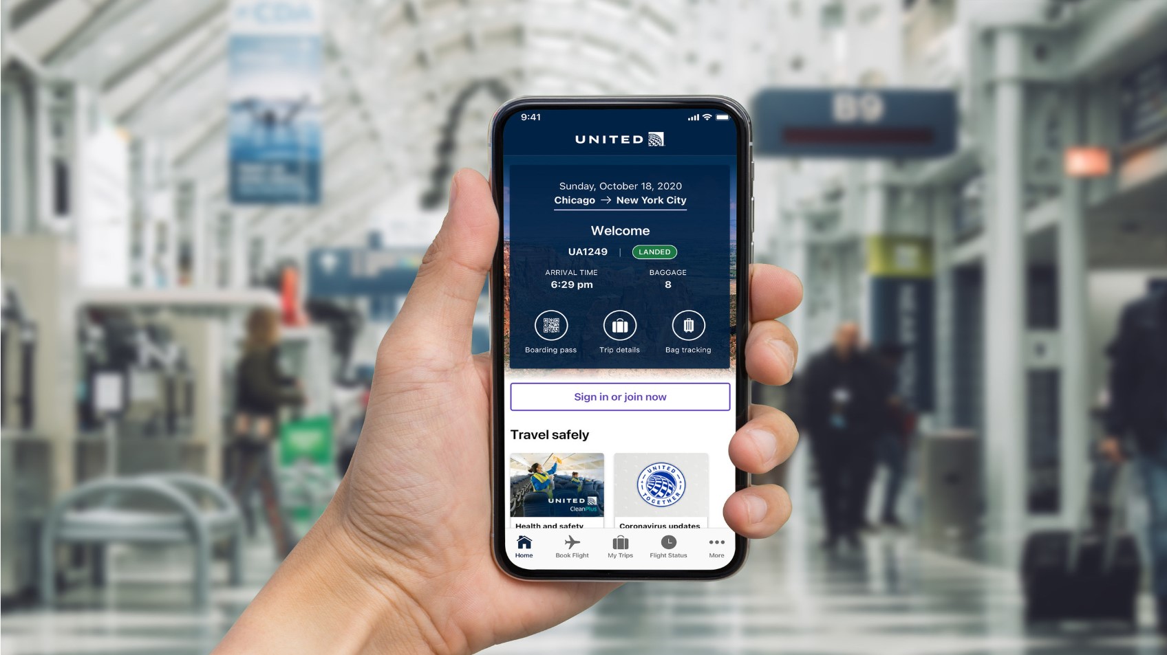 united-airlines-app-adds-interactive-airport-map-feature