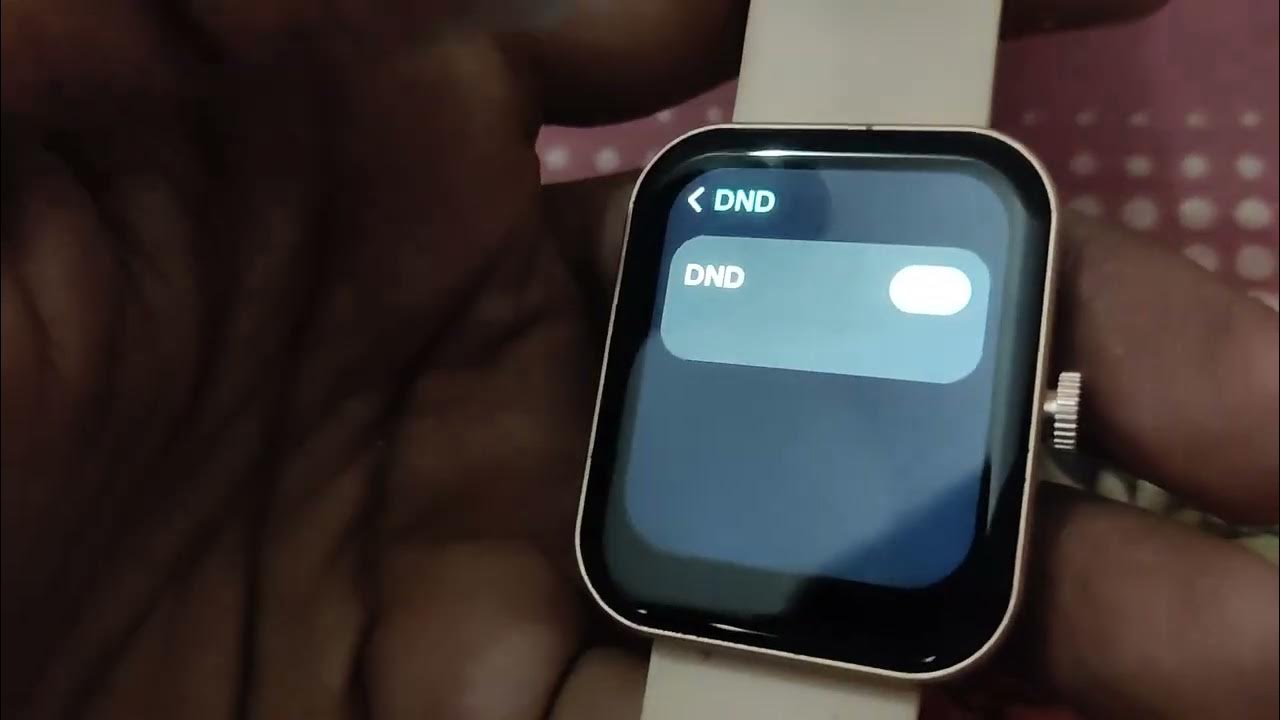what-is-dnd-on-a-smartwatch