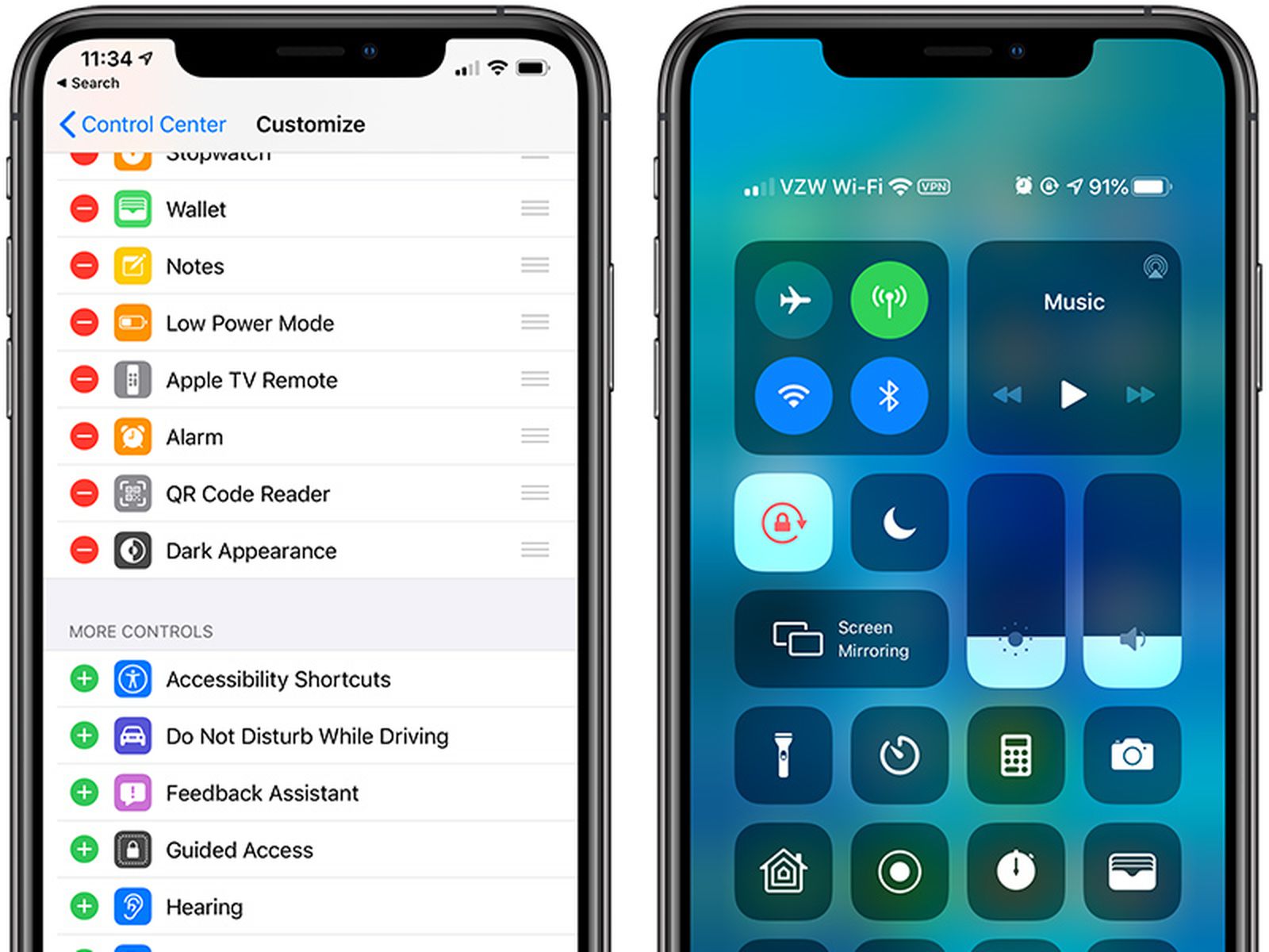 how-do-i-access-control-center-on-iphone-13