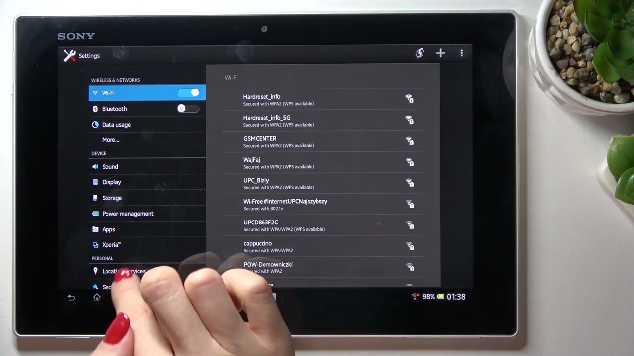 how-do-i-turn-my-data-on-my-xperia-tablet