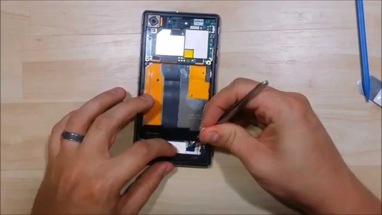 how-to-replace-screen-xperia-z1s