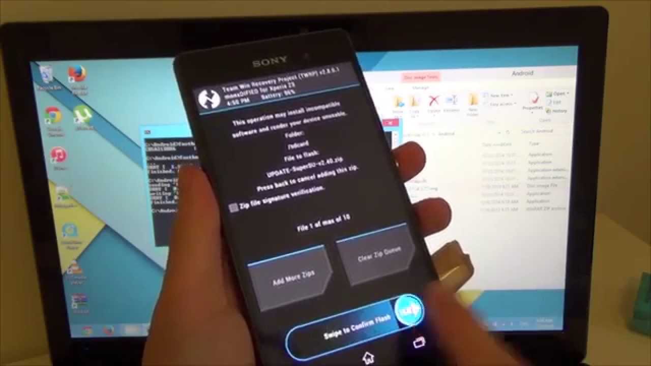 how-to-root-sony-xperia-z3-compact