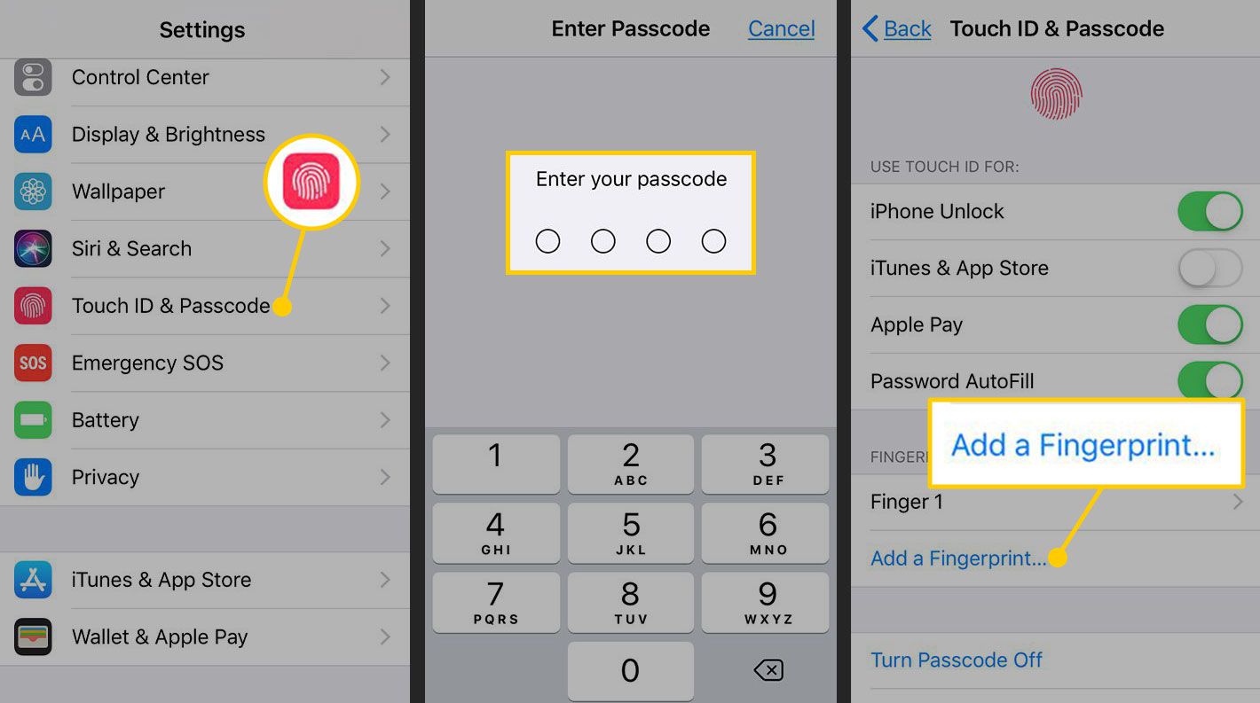 how-to-set-fingerprint-lock-in-iphone-13