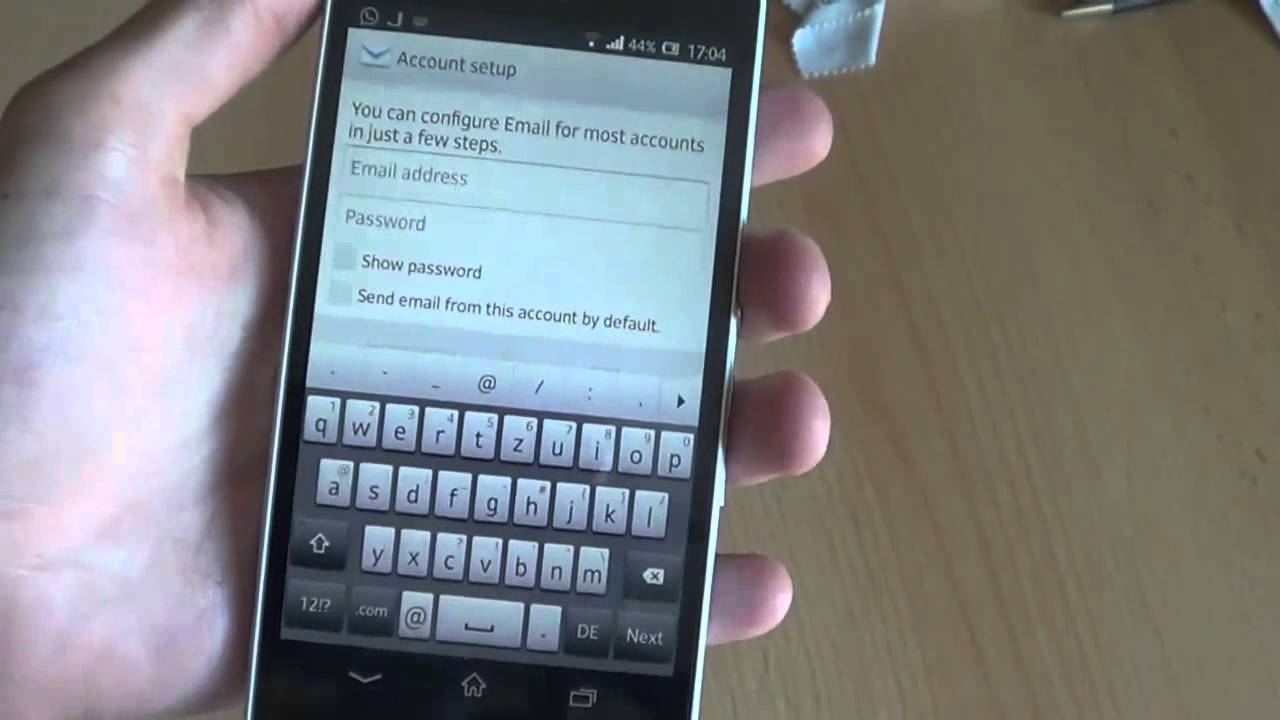 how-to-set-up-email-on-sony-xperia