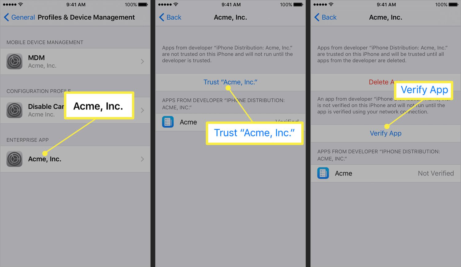 how-to-trust-app-on-iphone-13