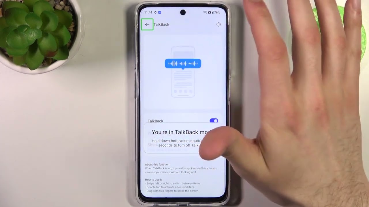 how-to-turn-off-talkback-in-oneplus-nord