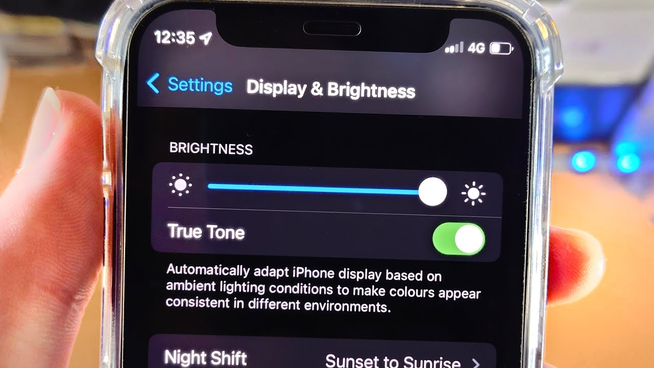 how-to-change-brightness-on-iphone-12