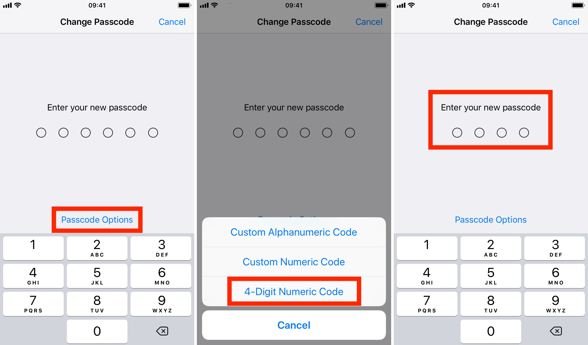 how-to-change-passcode-on-iphone-11-to-4-digits