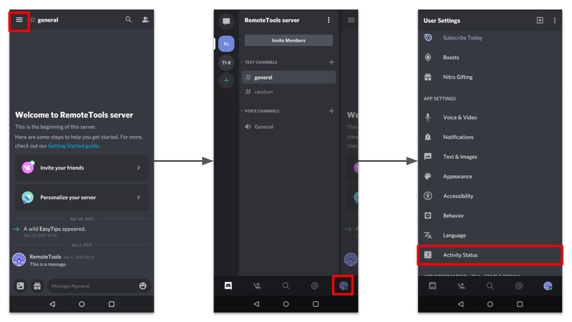 how-to-change-status-in-discord-mobile