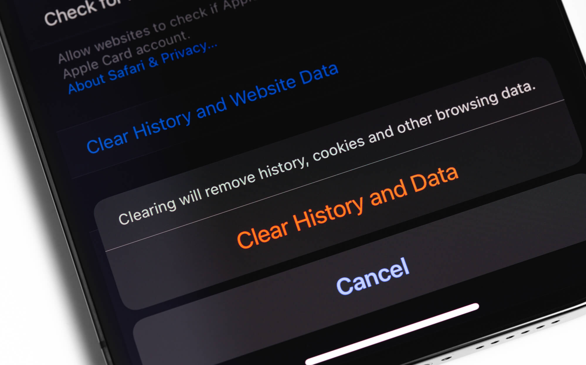 how-to-disable-clearing-history-on-iphone-11