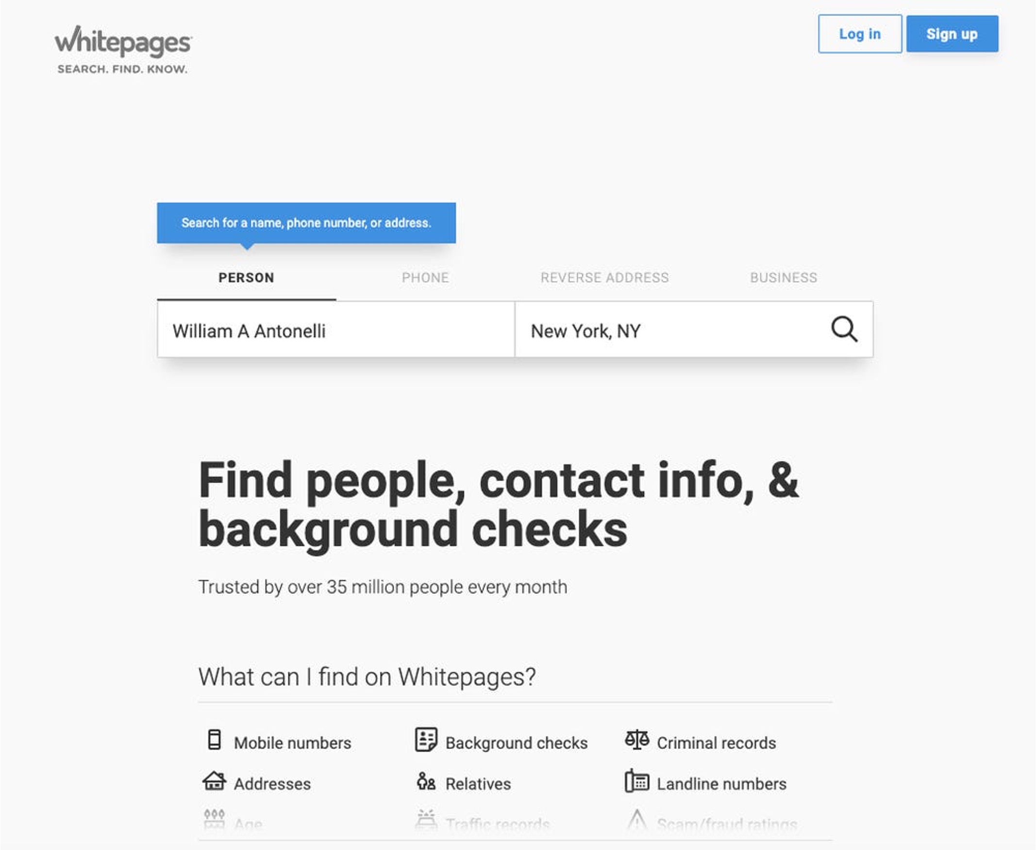how-to-search-first-names-on-whitepages