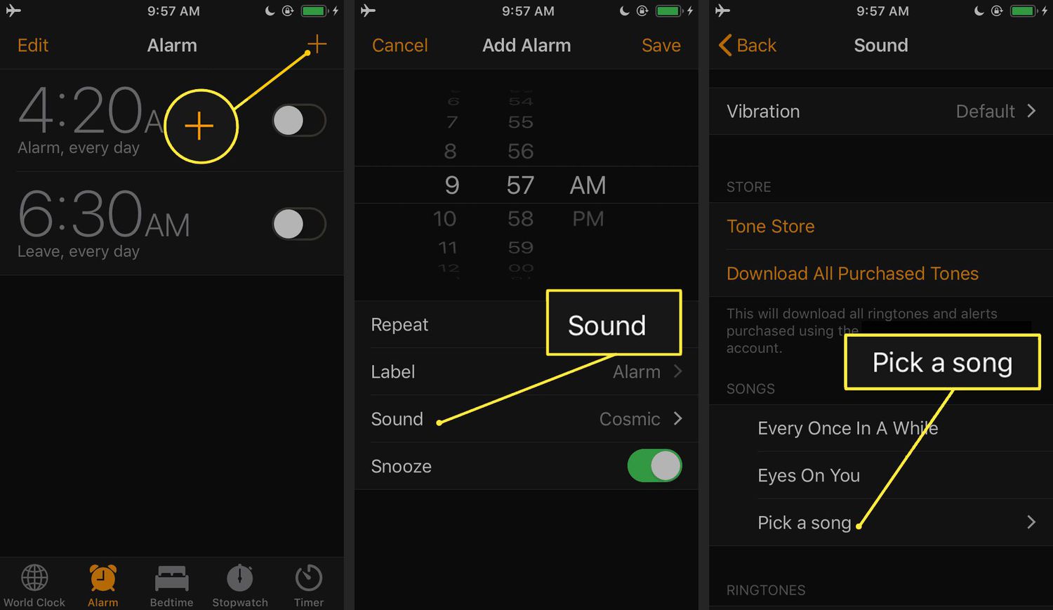 how-to-set-alarm-on-iphone-12