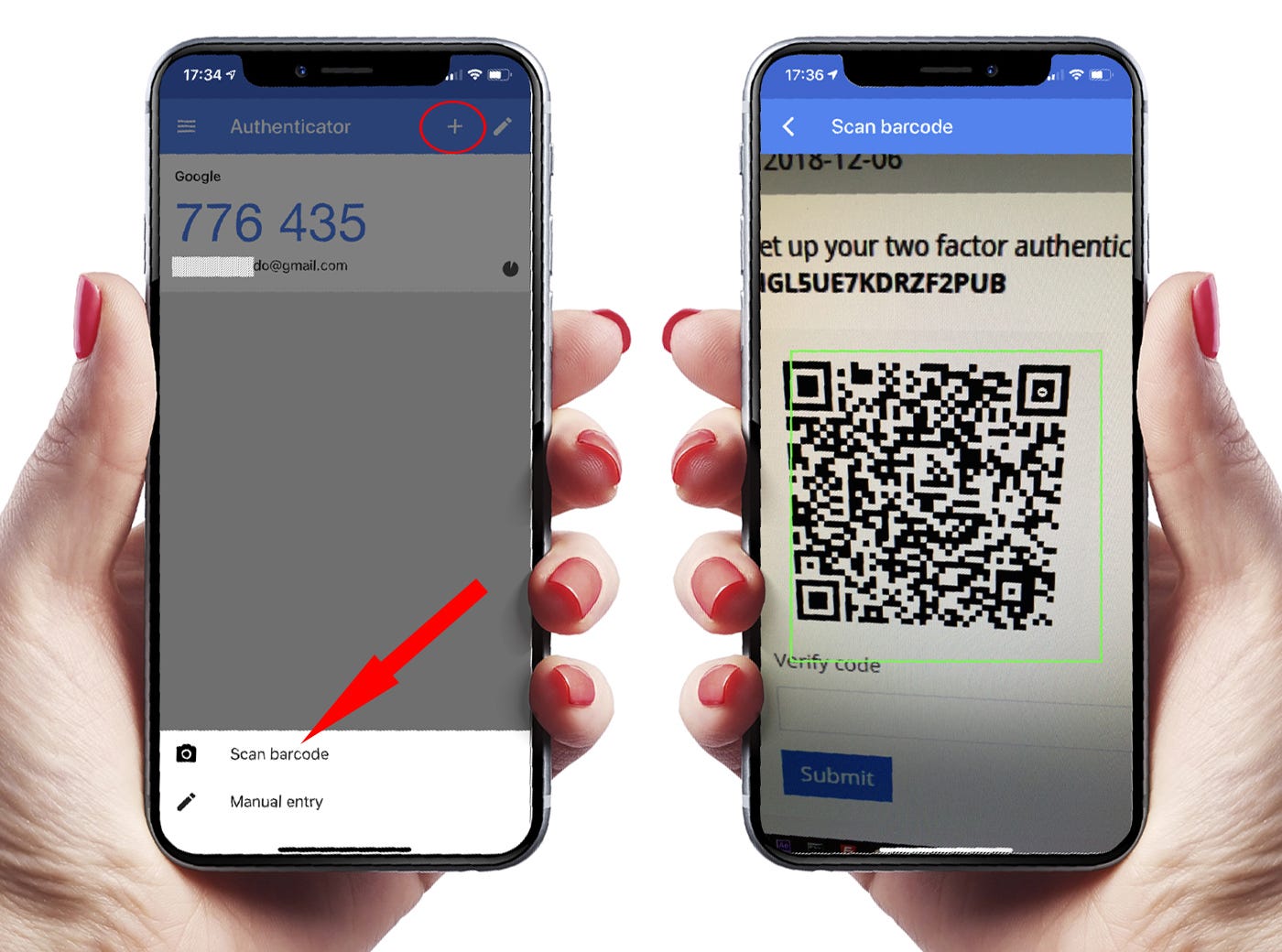 how-to-set-up-manual-entry-on-google-authenticator-on-iphone-10