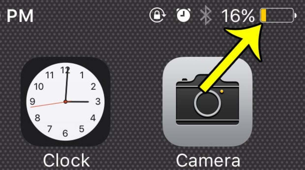 why-is-my-battery-yellow-on-my-iphone-12