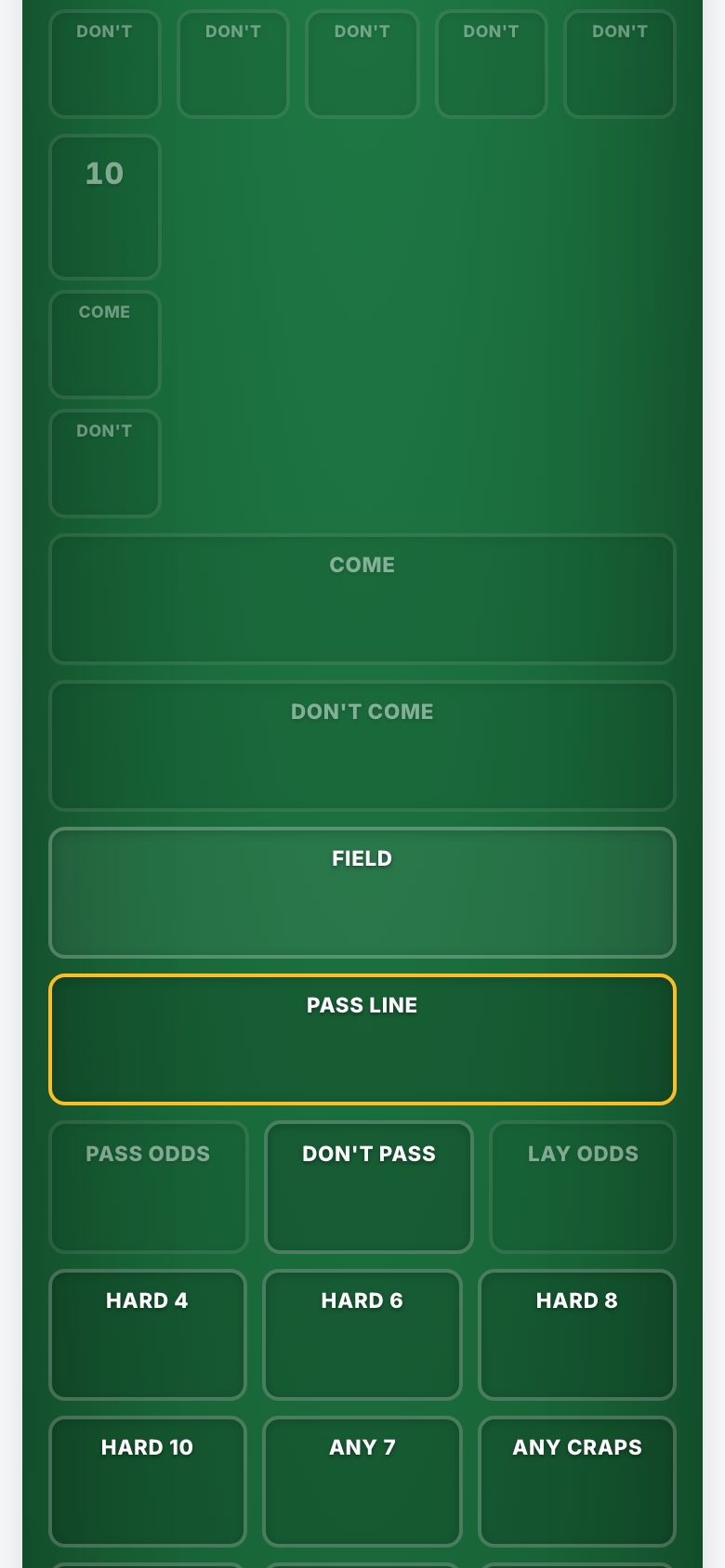 Play Craps on Your Phone Browser - No App Needed