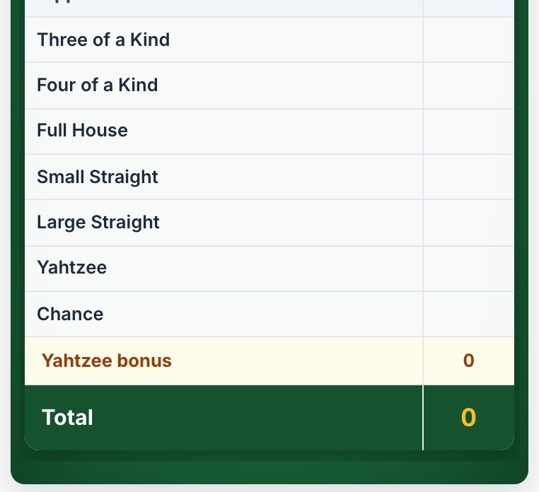 Play Yahtzee on Your Phone Browser - No App Needed
